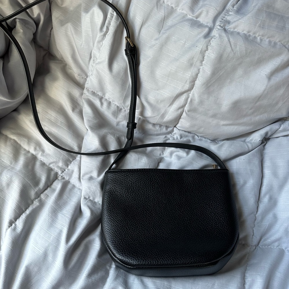 Black small crossbody bag